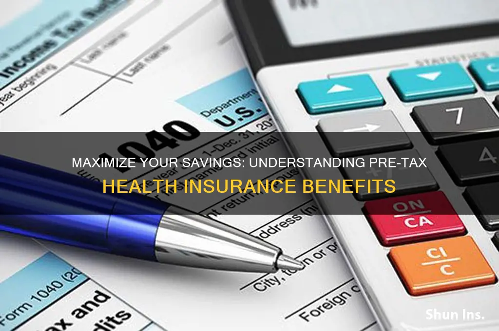 how to figure savings if health insurance pre tax