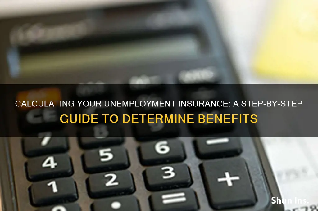 how to figure unemplemet insurance amount