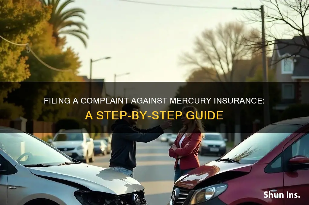 how to file a complaint against mercury insurance