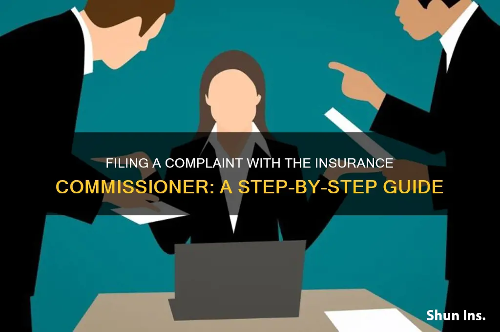 how to file a complaint with insurance commissioner