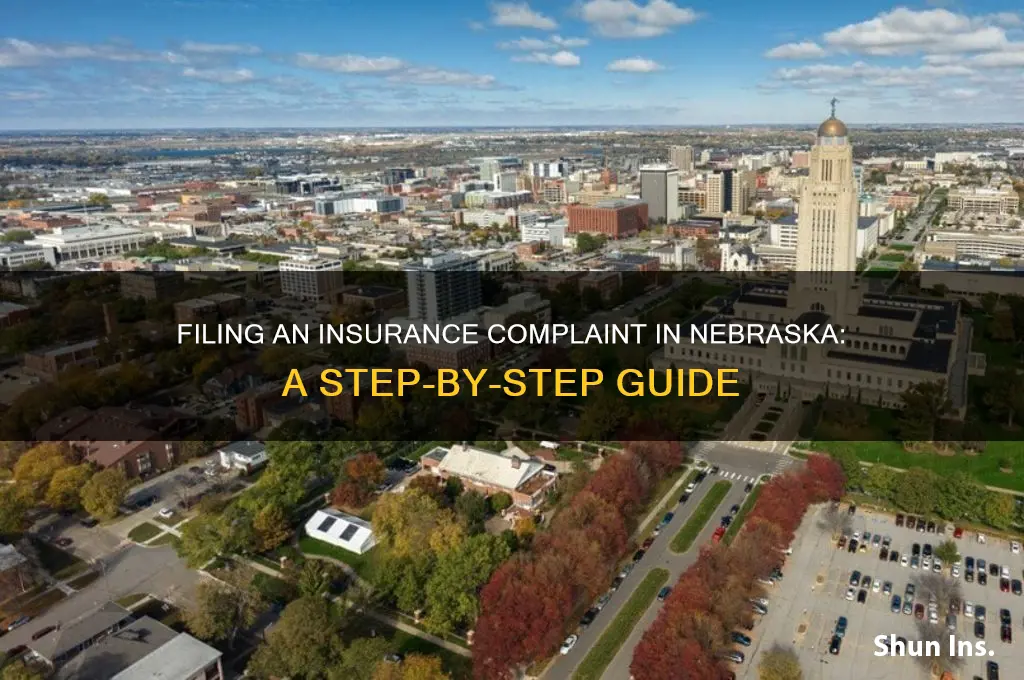 how to file a complaint with the insurance commissioner nebraska