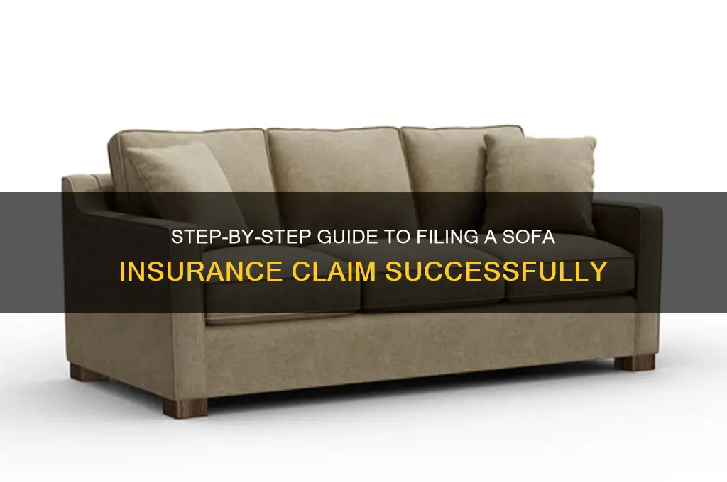 how to file a sofa insurance