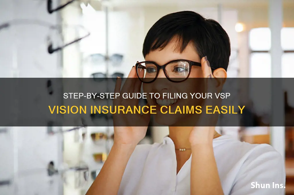 how to file a vsp vision insurance