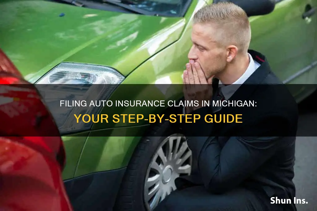 how to file an auto insurance claim against someone michigan