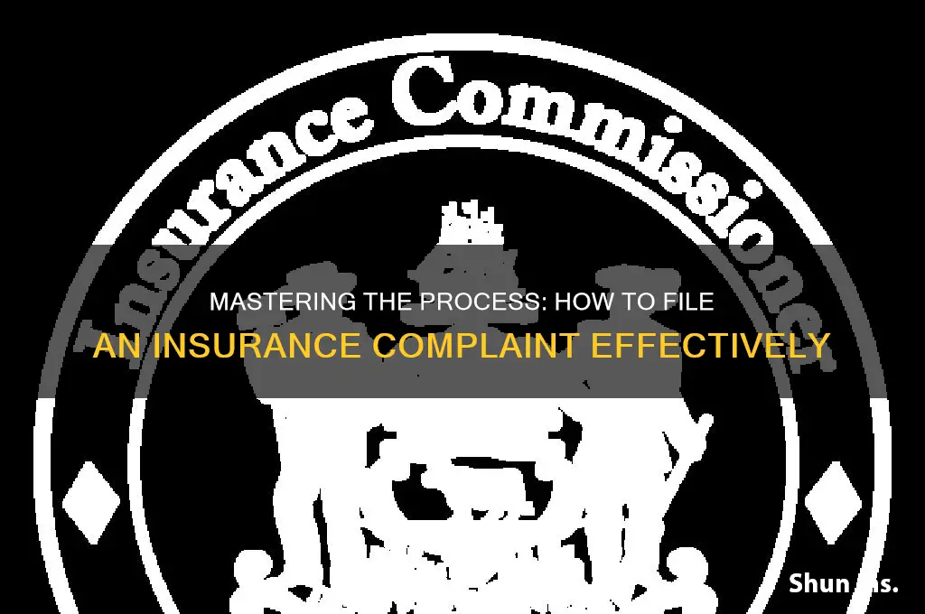 how to file an insuran e complaint