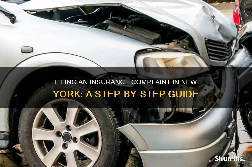 how to file an insurance complaint in new york