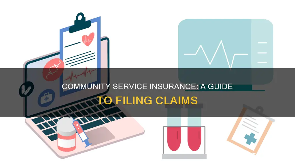 how to file for community service insurance