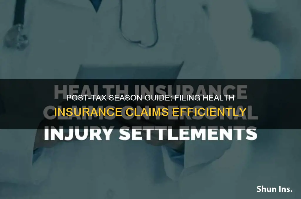 how to file health insurance afer tax season