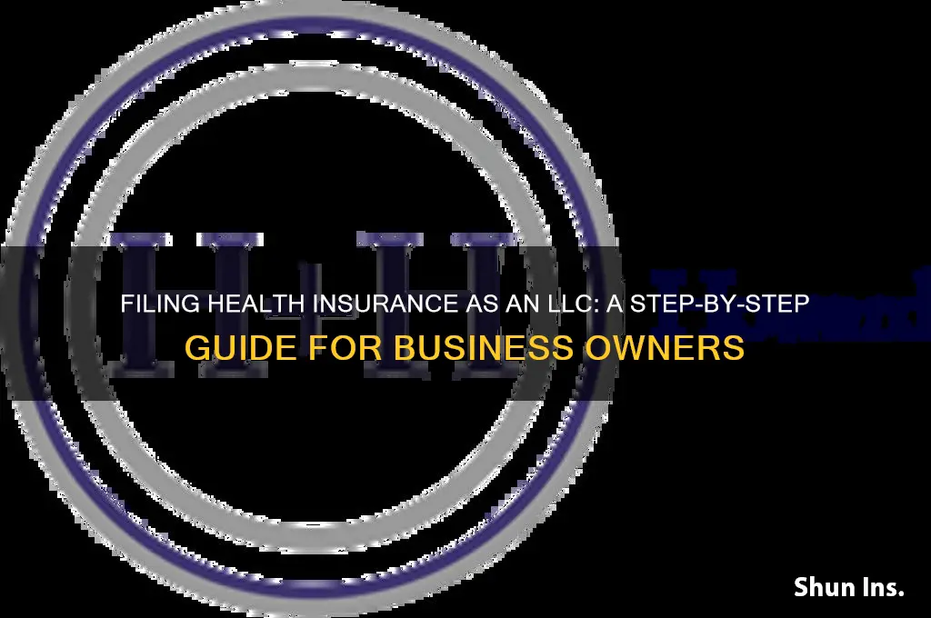 how to file health insurance as llc