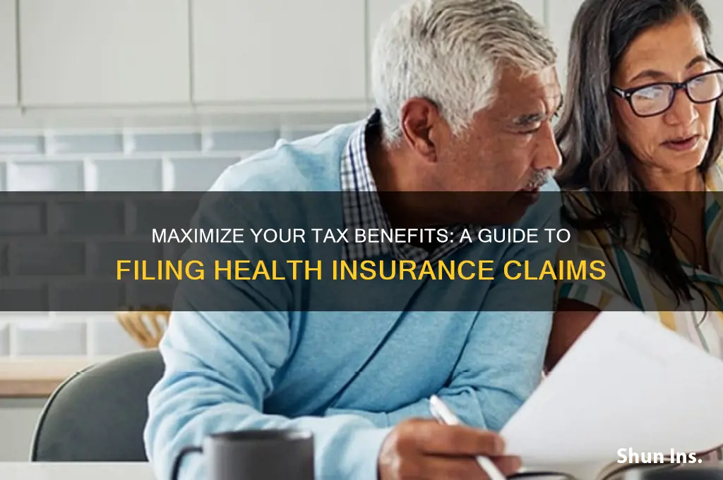 how to file health insurance on taxes