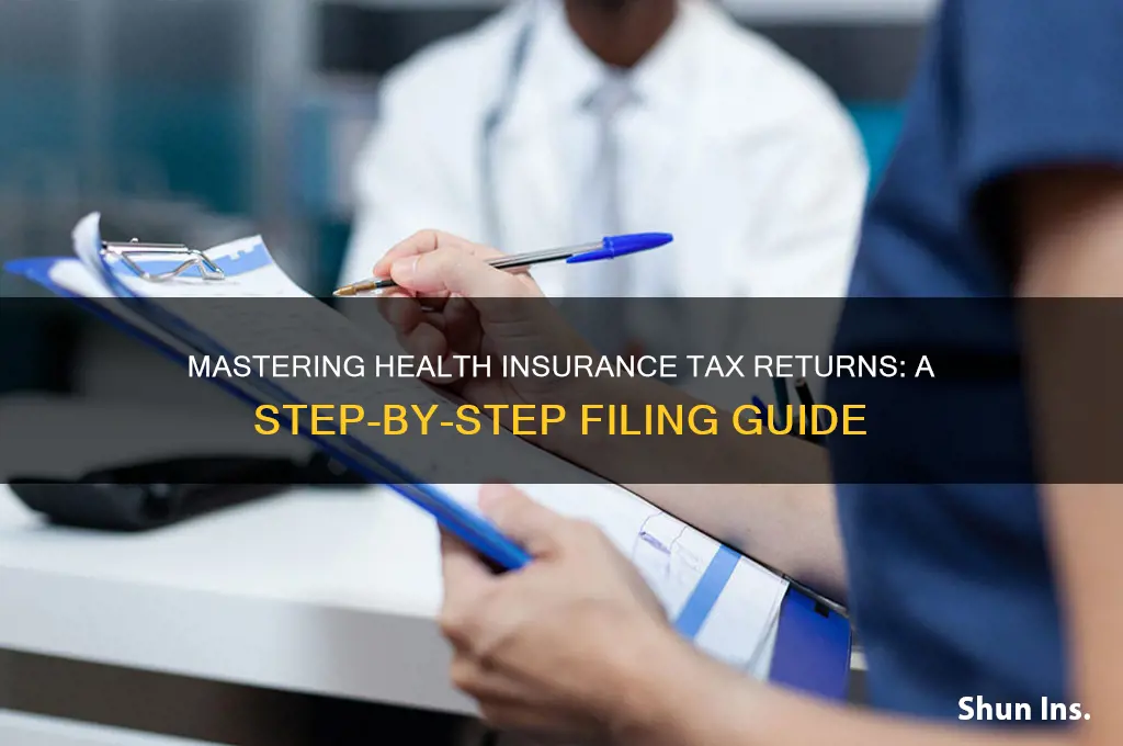 how to file health insurance tex return