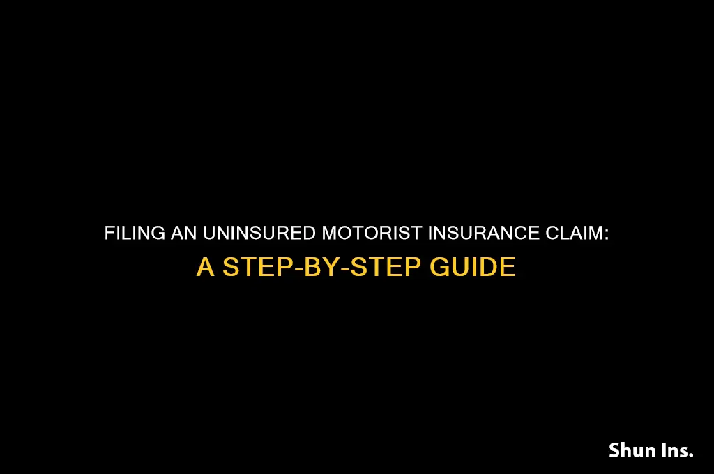 how to file insurance case uninsured motorist