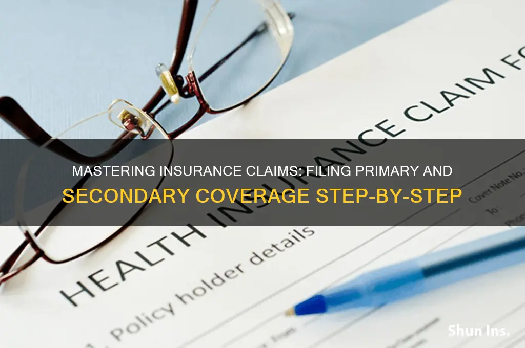 how to file primary and secondary insurance