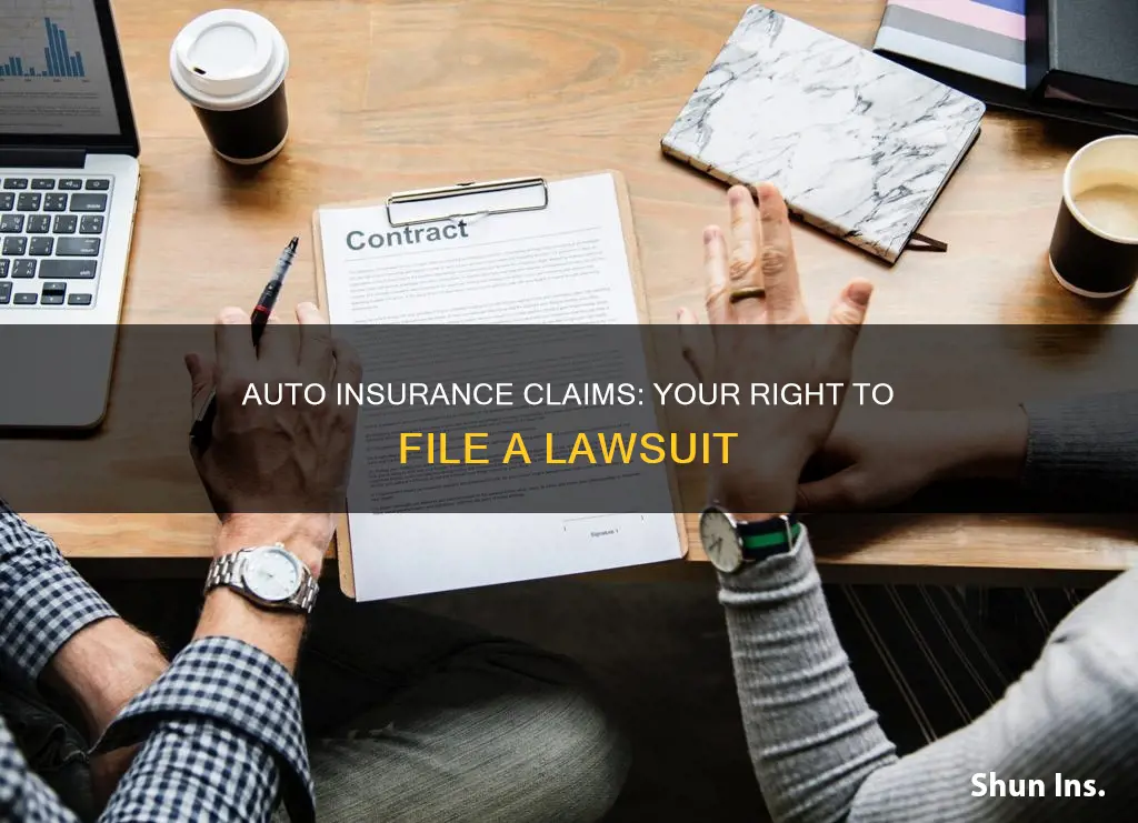 how to file suit against auto insurance company