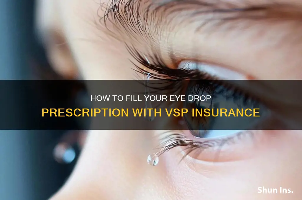 how to fill eye drop prescription vsp insurance
