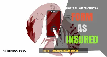 Insured's Guide: Properly Completing a Cancellation Form Step-by-Step