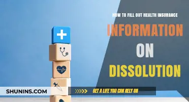 Navigating Health Insurance Details During the Dissolution Process