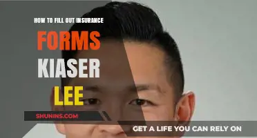 Mastering Kaiser Lee Insurance Forms: A Step-by-Step Guide to Accurate Filing