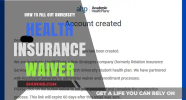 Step-by-Step Guide to Completing Your University Health Insurance Waiver