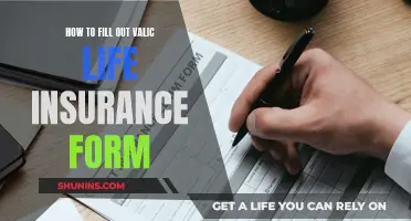 Filling Out the VALIC Life Insurance Form: A Step-by-Step Guide