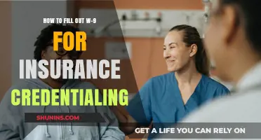 Mastering W-9 Form Completion for Insurance Credentialing: A Step-by-Step Guide