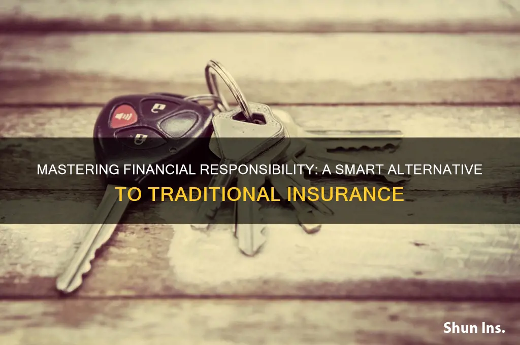 how to financial responsibility instead of insurance