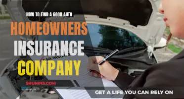 Finding the Best Auto and Home Insurance Company