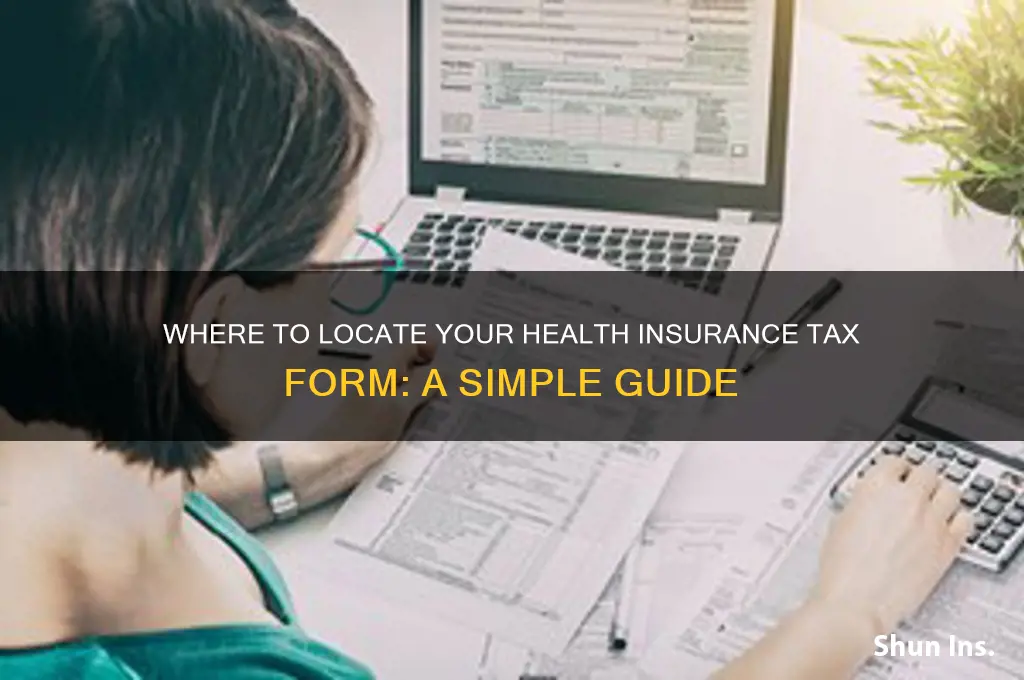 how to find a health insurance tax form