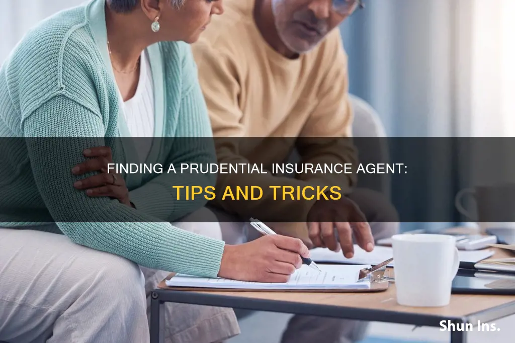 how to find a prudentail insurance agent