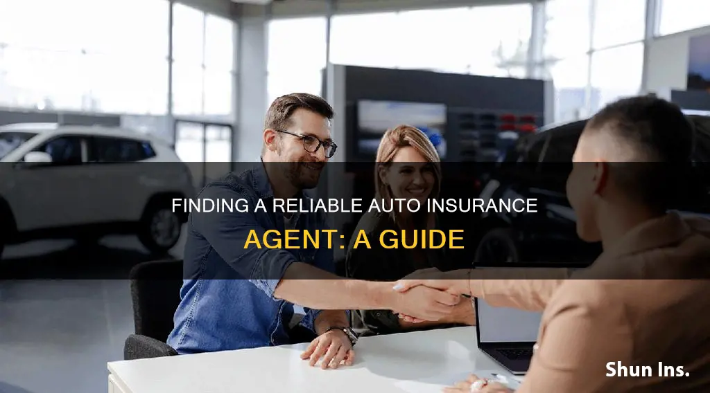 how to find an auto insurance agent