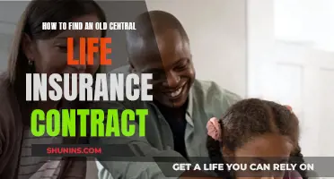 Finding Central Life Insurance: Locating Old Contracts