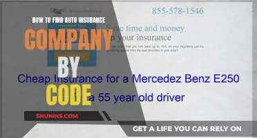 Finding Auto Insurance: Decoding Company Codes