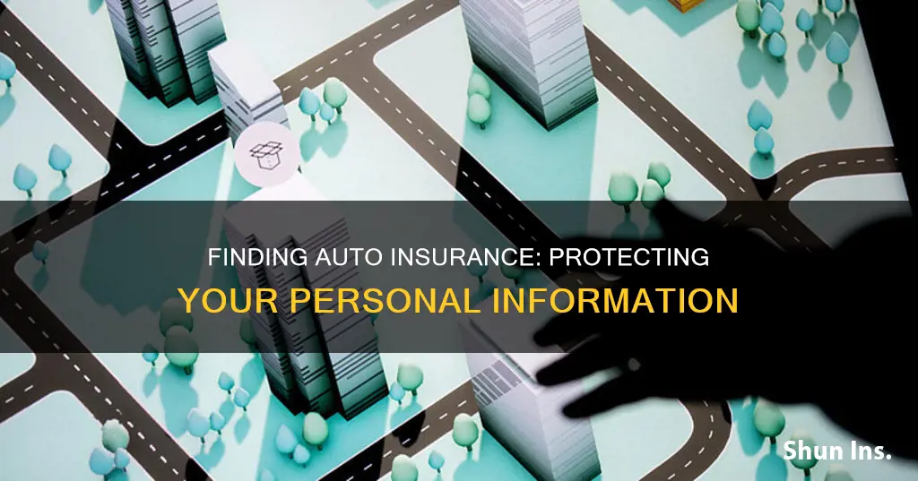 how to find auto insurance without personal info