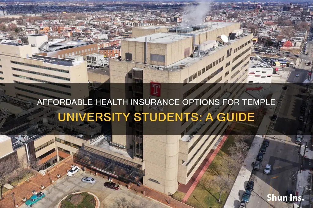 how to find cheap health insurance for temple university