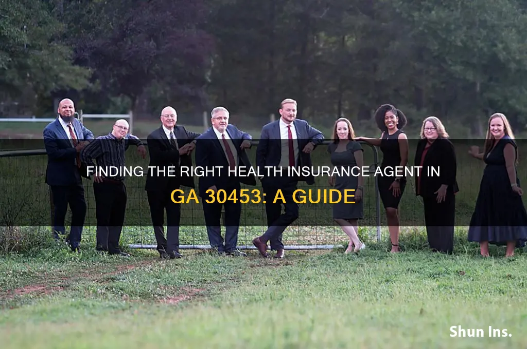 how to find health insurance agent in ga 30453