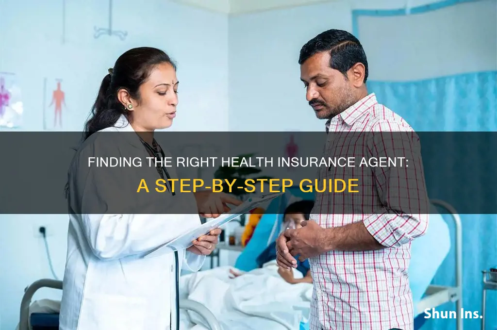 how to find health insurance agent