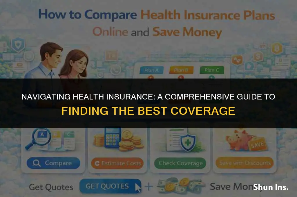 how to find health insurance compare