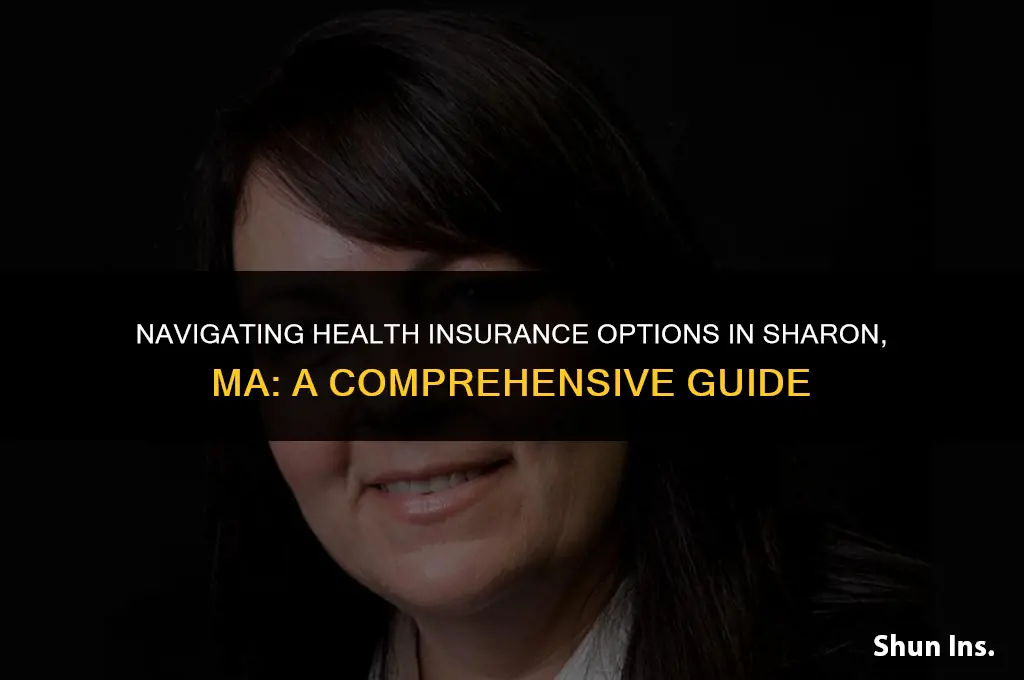 how to find health insurance for someone in sharon ma