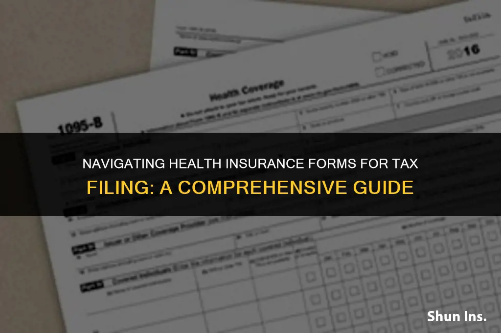 how to find health insurance form for tax file