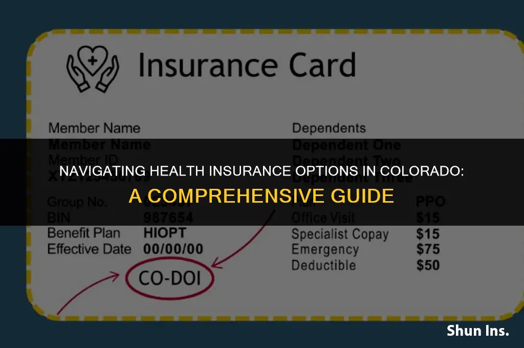 how to find health insurance in colorado