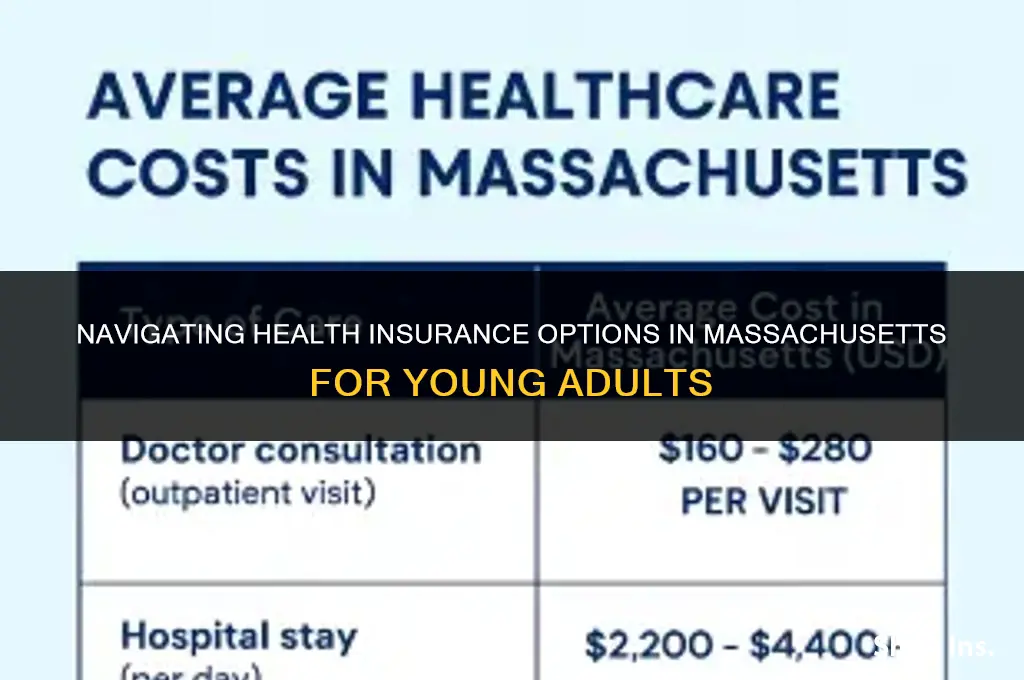 how to find health insurance in massachusetts for recent adults