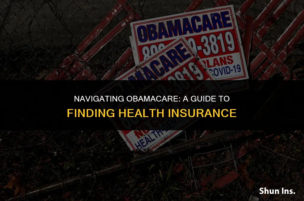 how to find health insurance under obamacare