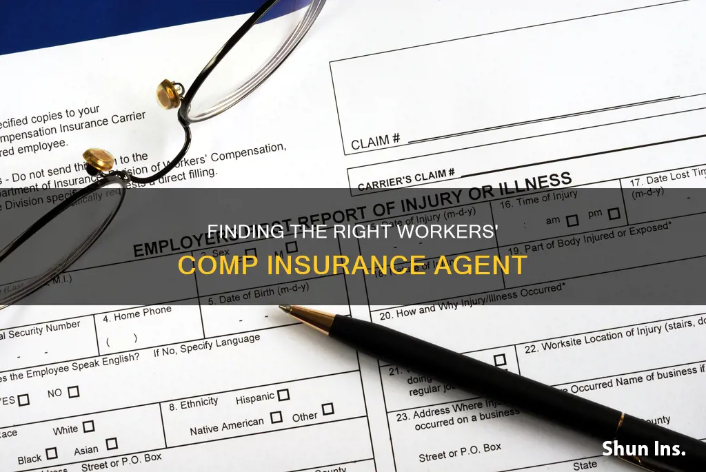 how to find insurance agent for workers compt