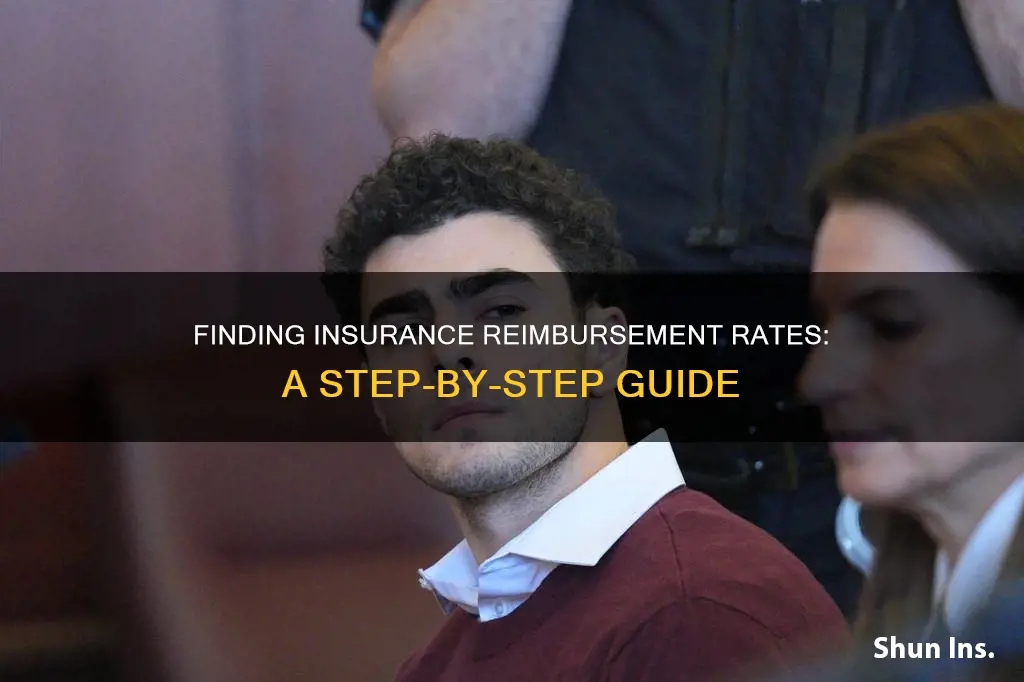 how to find insurance reimbursement rates