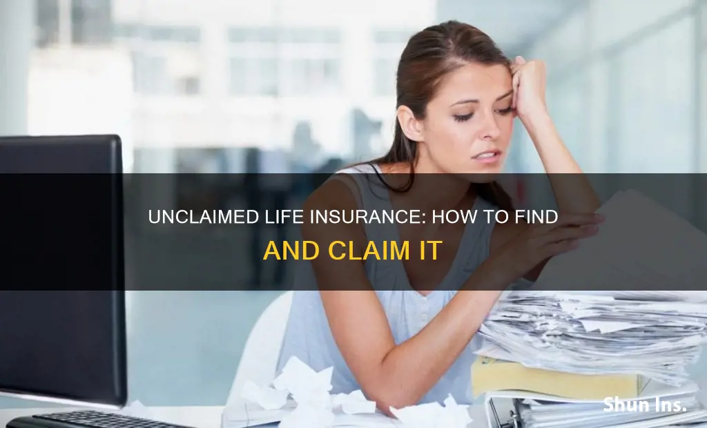 how to find life insurance money