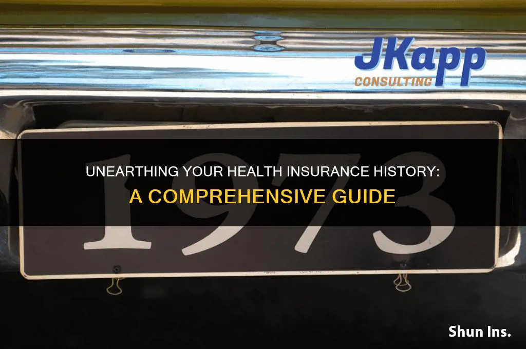 how to find old health insurance information