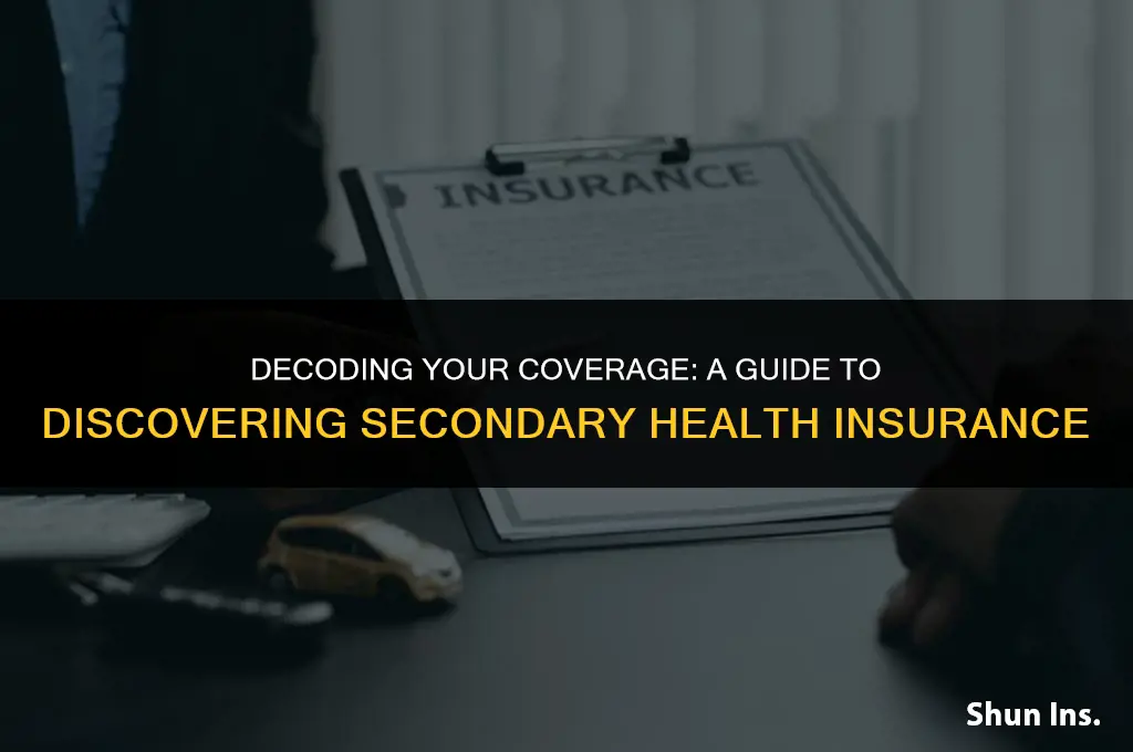 how to find out if i have secondary health insurance