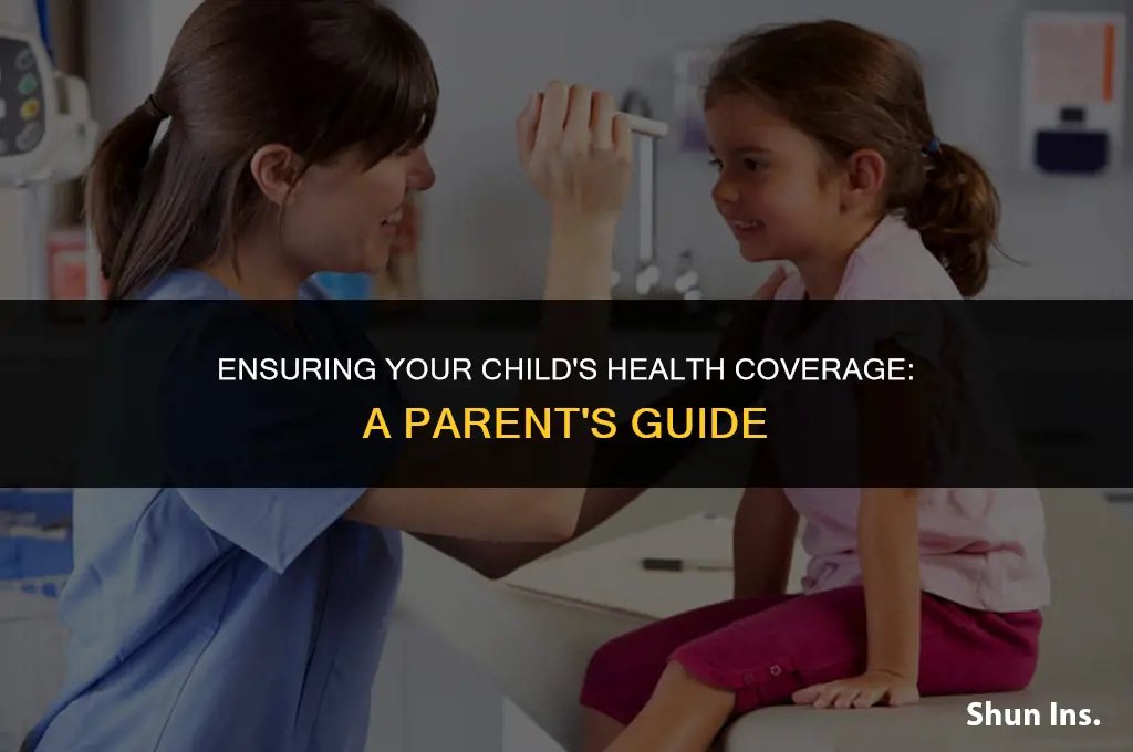 how to find out if my child has health insurance