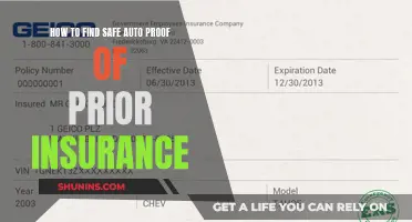 Finding Safe Auto Proof of Prior Insurance