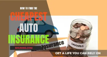 Auto Insurance: Find the Cheapest